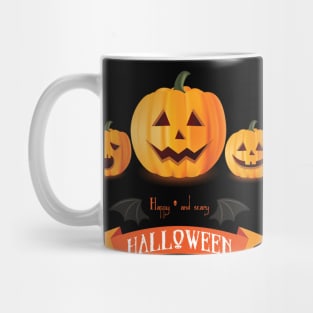 Halloween Trick or Treat Decoration Design Mug